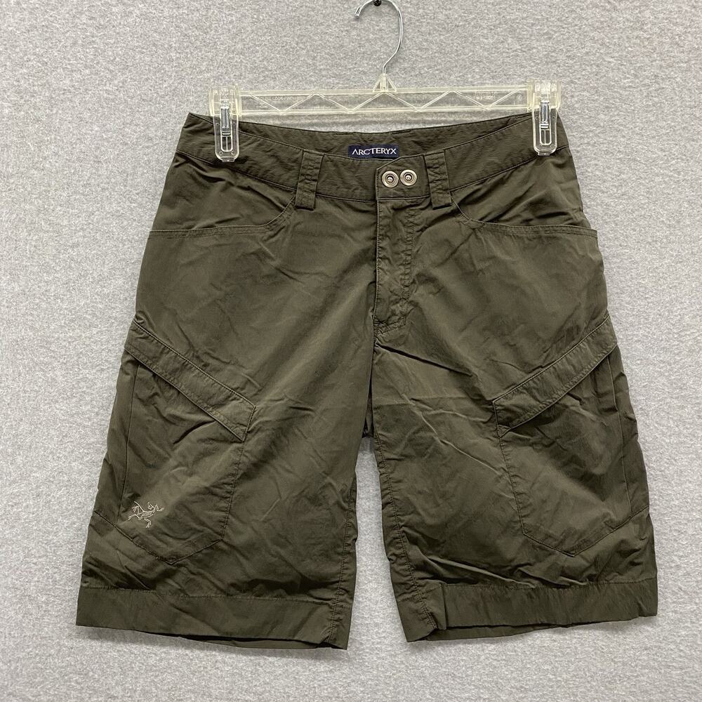 Gorpcore Arcteryx Rampart Shorts Men’s Size 30 Green Cargo 11" Hiking Shorts